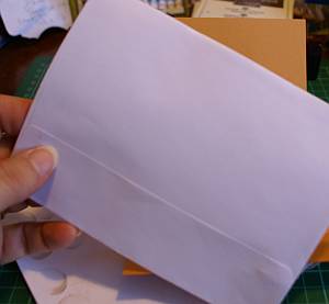 Seal the envelope shut
