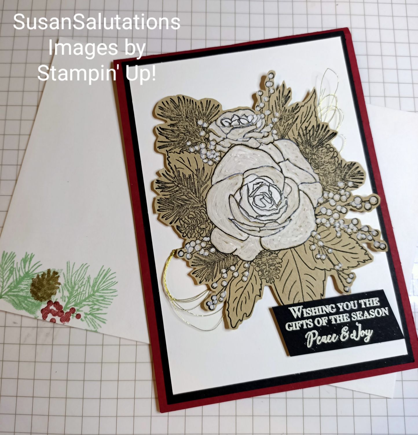 Christmas Rose Stamp Set