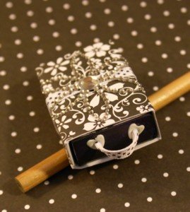 Embellished matchbox